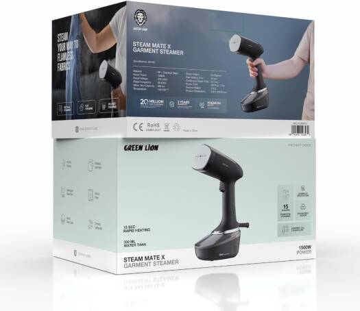 Green Lion Steam Mate X Garment Steamer 1500W