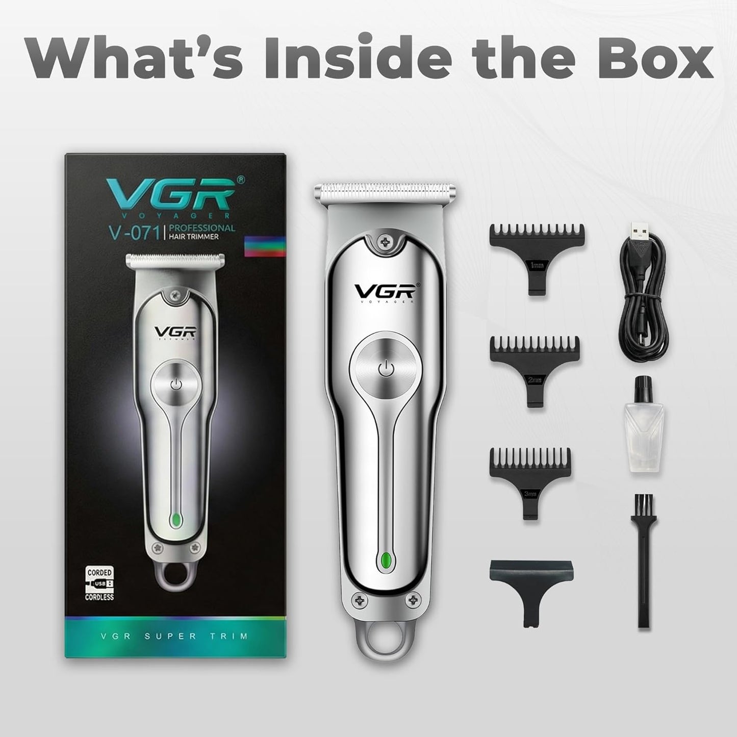 VGR Professional Hair Trimmer V-071