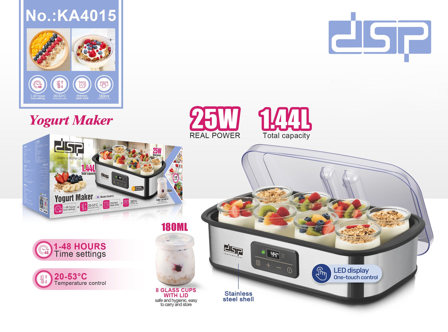 Dsp Yogurt Maker - KA4015