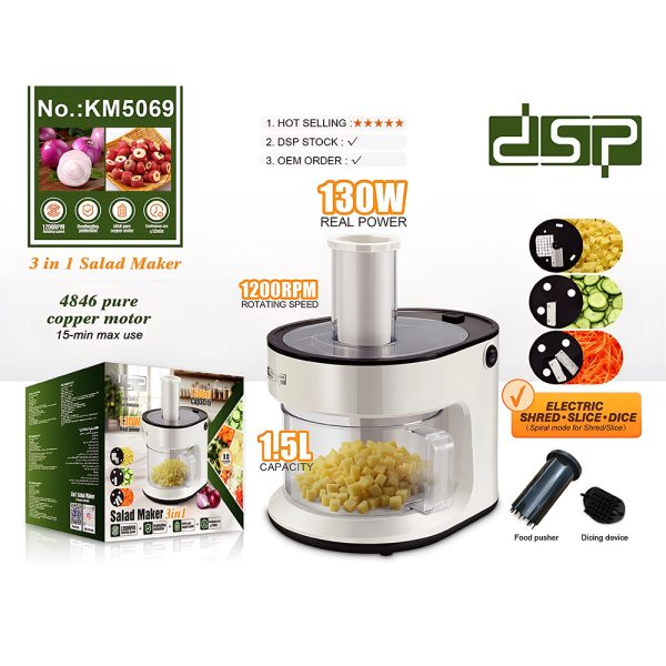 Dsp 3in1 Salad Maker - KM5069