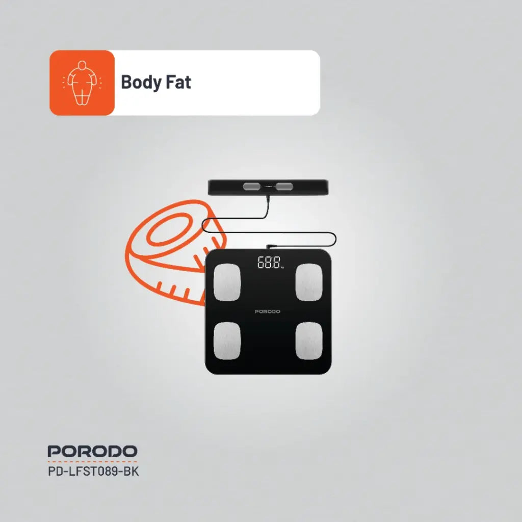 Porodo Precise Analysis Smart Scale