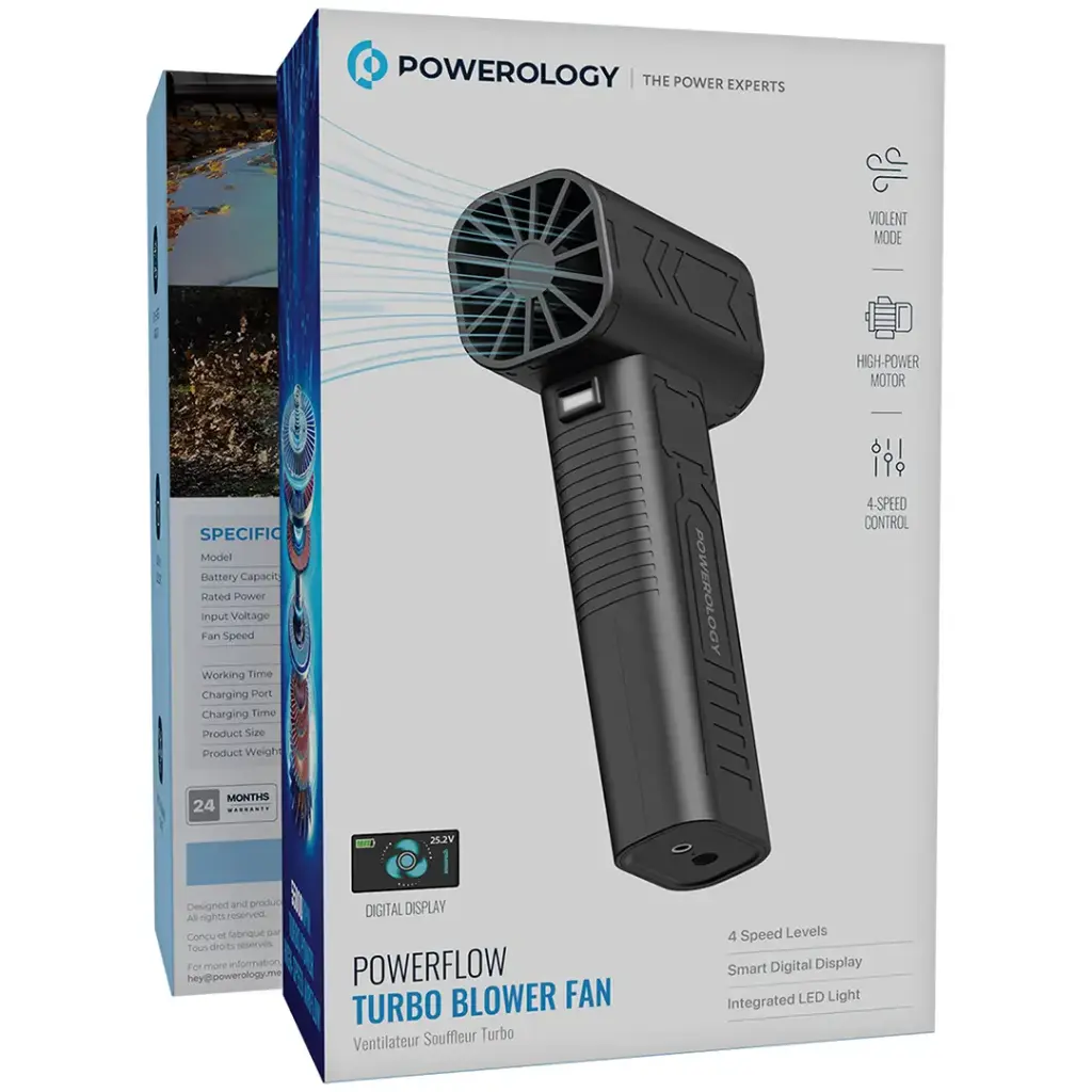 Powerology Powerflow Turbo Blower Fan