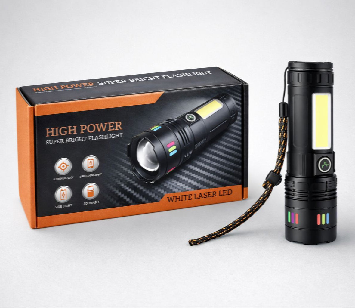 High Power Super Bright Flashlight