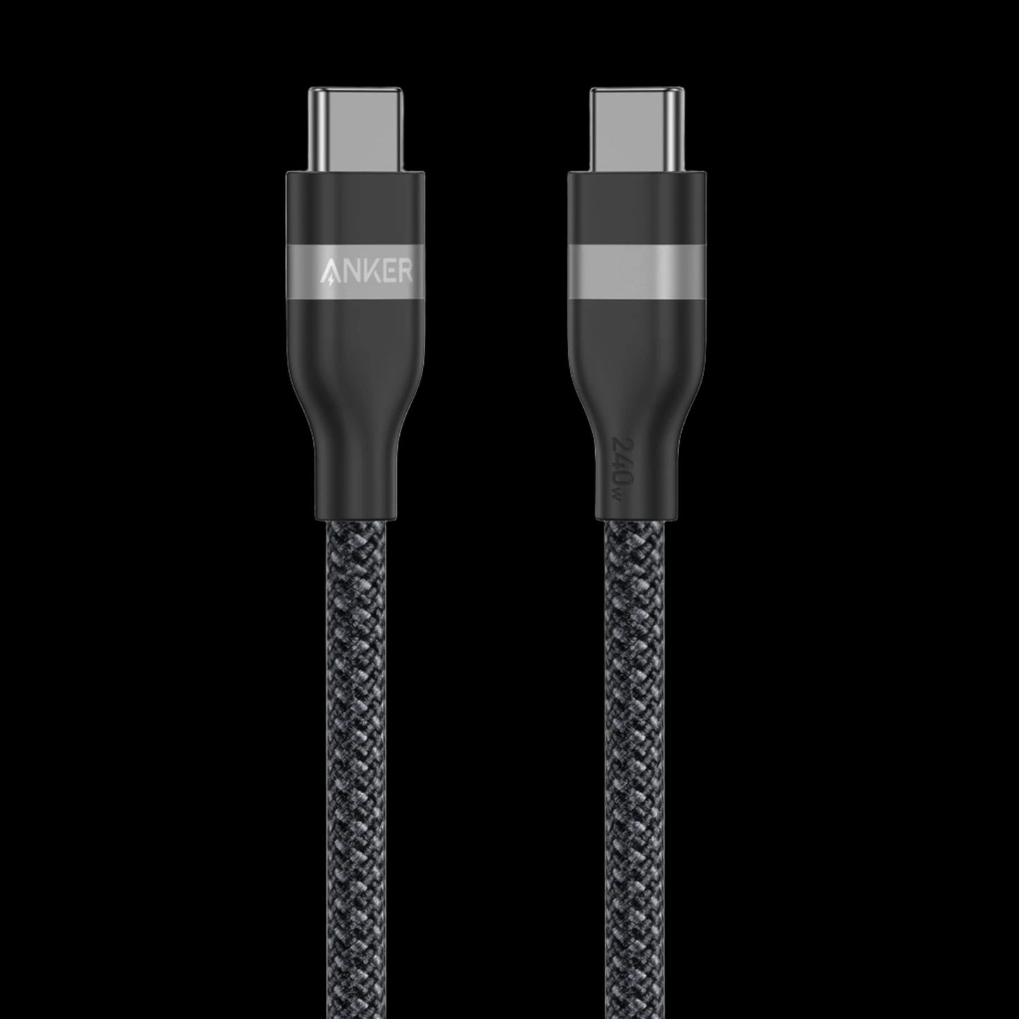 Anker USB-C to USB-C Cable (240W, Upcycled-Braided)