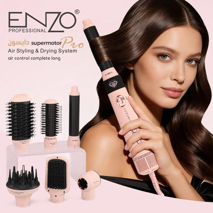 Enzo Airwrap 7-In-1 Multi-Function Hair Styler  EN-4133 Pro