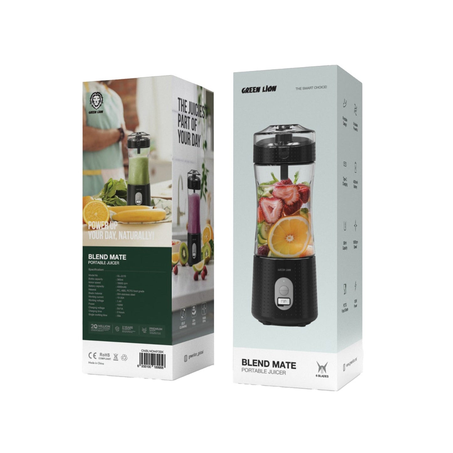 Green Lion Blend Mate Portable Juicer