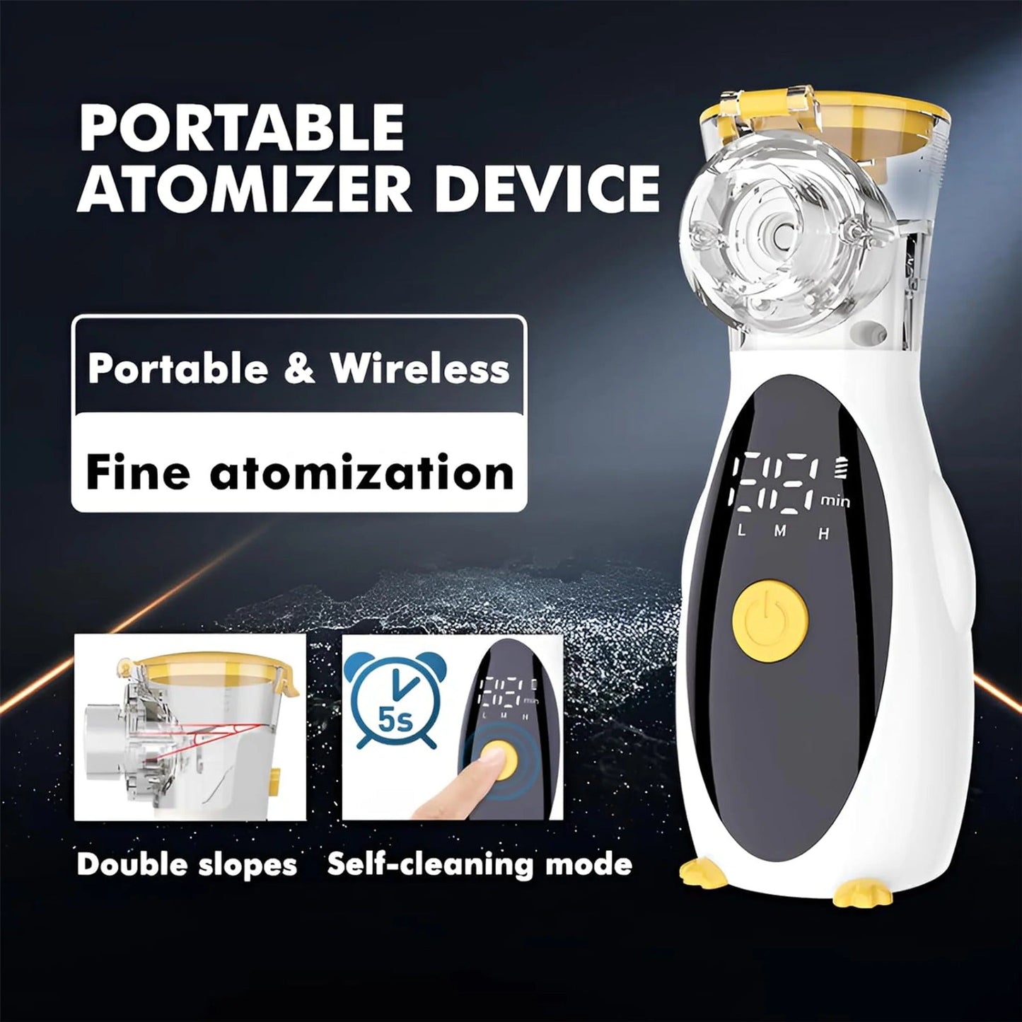 Portable Mini Mesh Nebulizer - P1