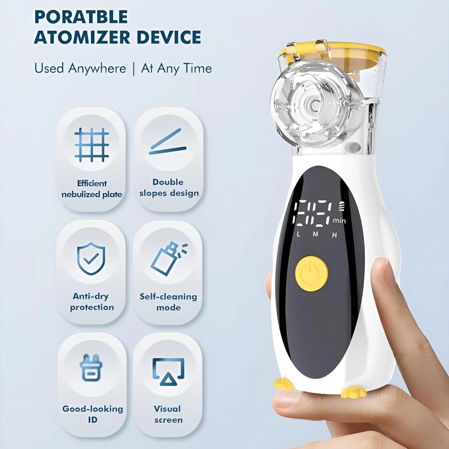 Portable Mini Mesh Nebulizer - P1