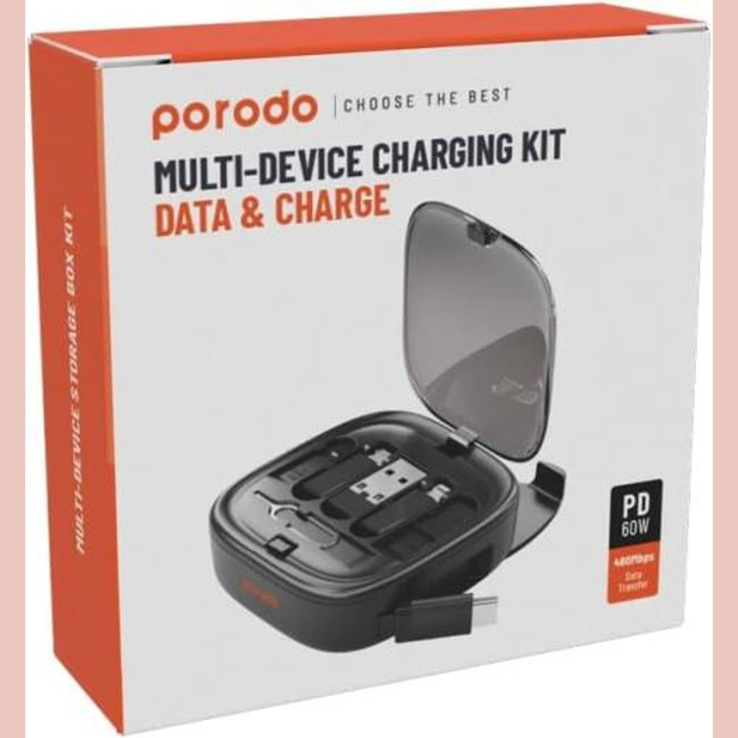 Porodo Multi-Device Charging Kit Data & Charge
