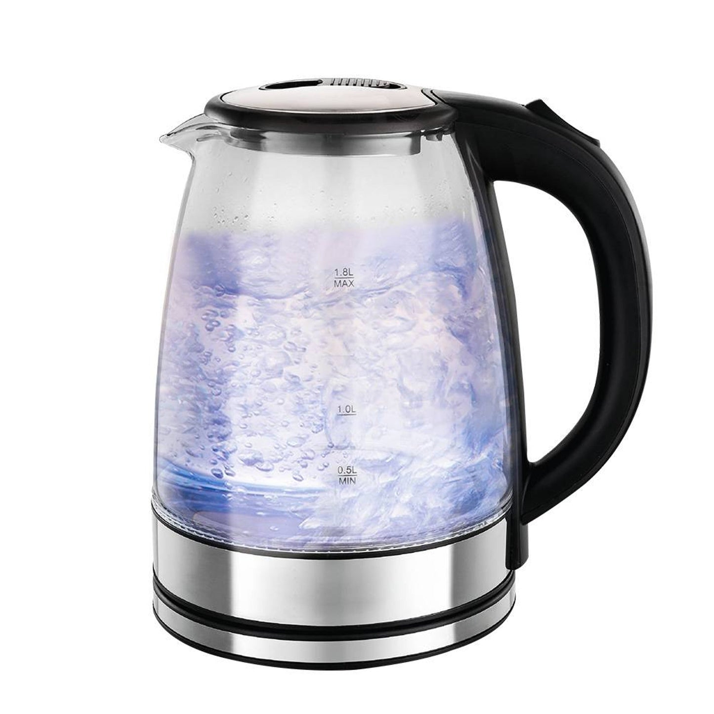 Porodo Pyro T1 Electric Glass 1.8L Kettle with 360° Rotating Base