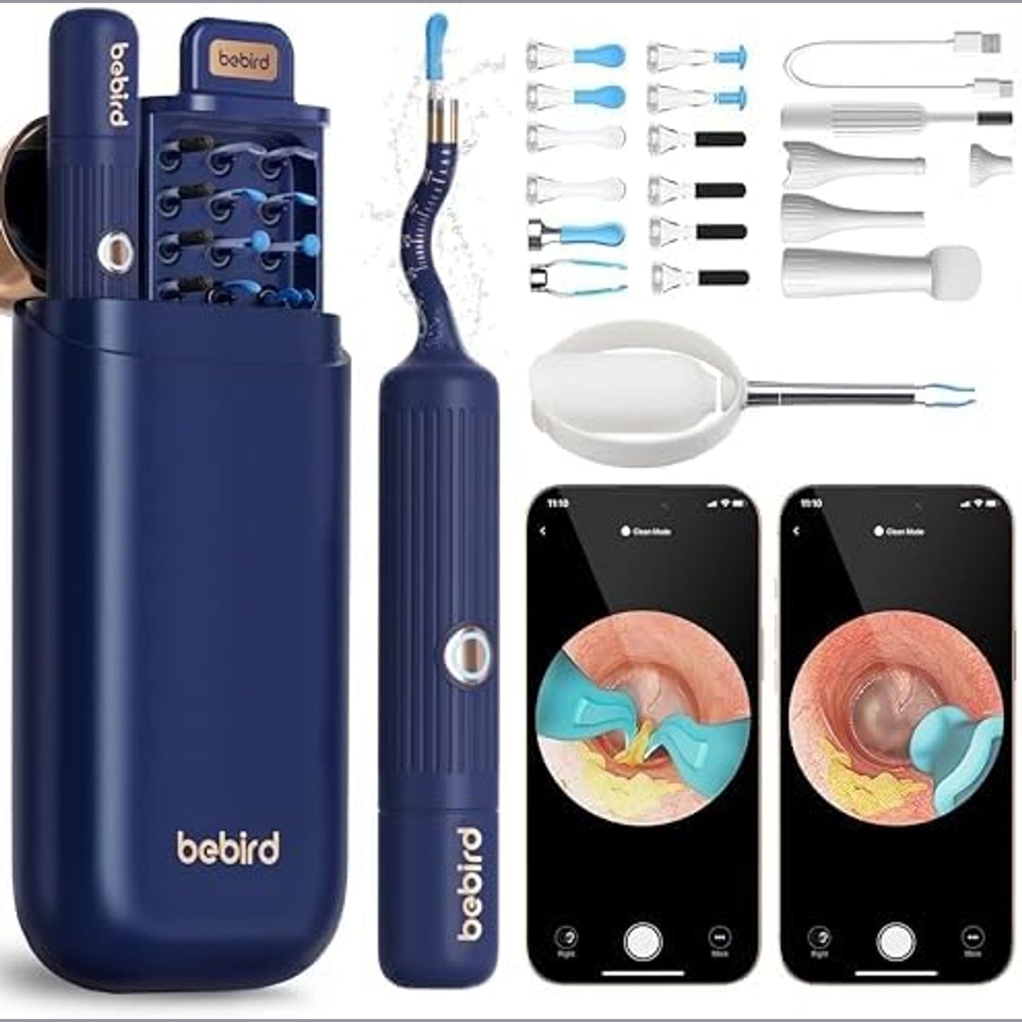 Bebird EarSight Plus | Ear Wax Removal Tool with Camera - I35R
