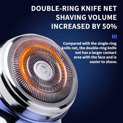 Kemei Rechargeable Water Wash Double Head Shaver KM-C52