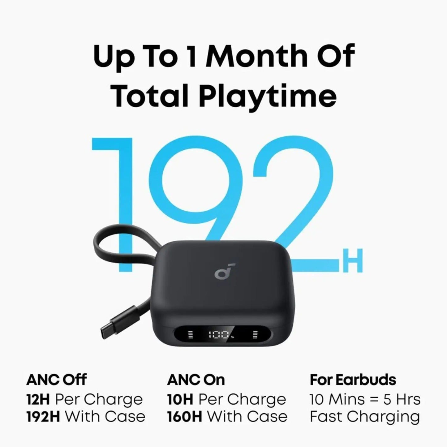 Anker Soundcore P41i | Earbuds with Built-In Phone Charging