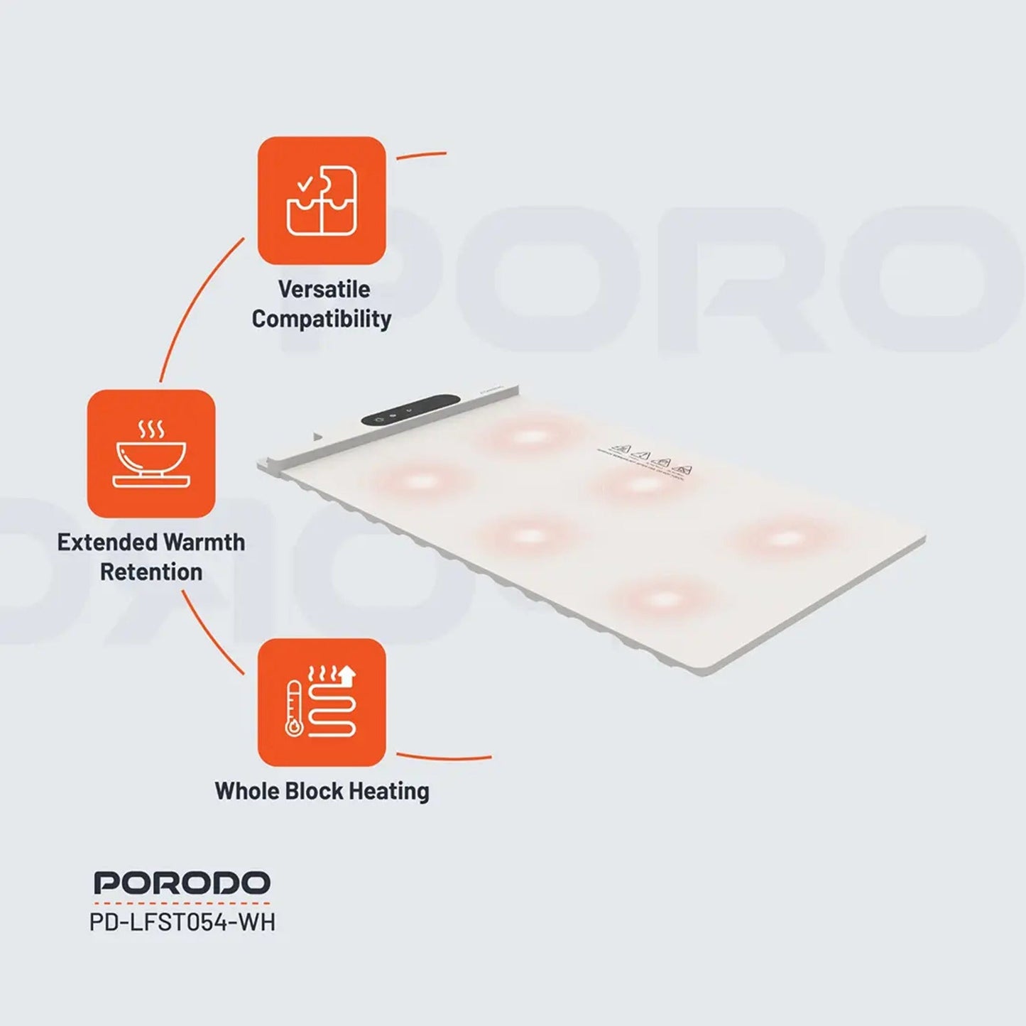 Porodo Warming Food Mat