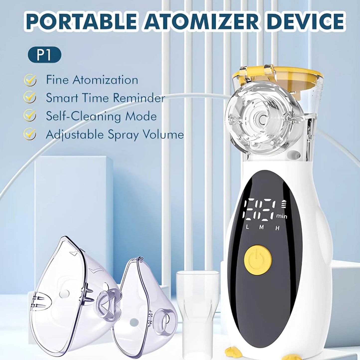 Portable Mini Mesh Nebulizer - P1