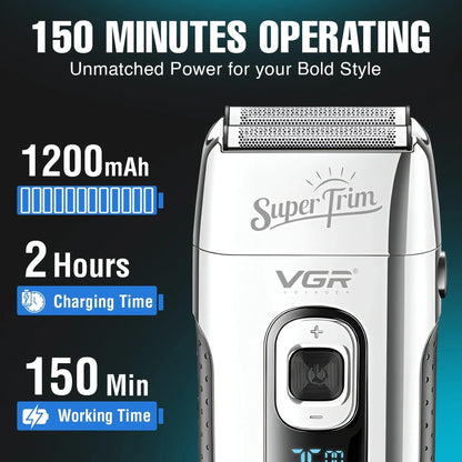 VGR Professional Foil Shaver V-332