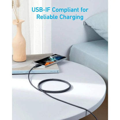 Anker 322 USB-C to USB-C Braided 60W Fast Charging Cable