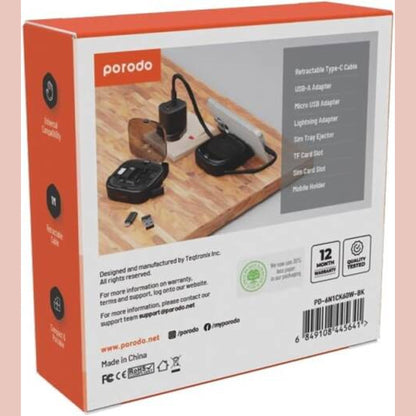 Porodo Multi-Device Charging Kit Data & Charge