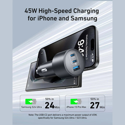 Anker Car Charger (167.5W, 3 Ports)