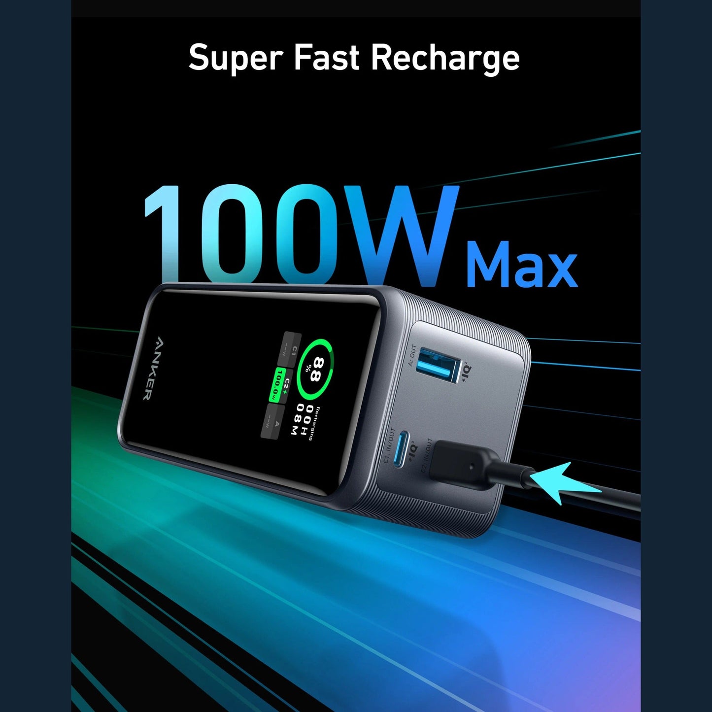 Anker Prime Power Bank (20K, 200W)