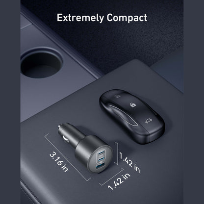 Anker Car Charger (167.5W, 3 Ports)