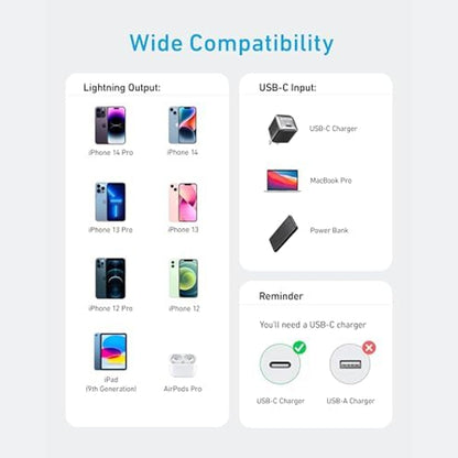 Anker 322 USB-C to Lightning Cable