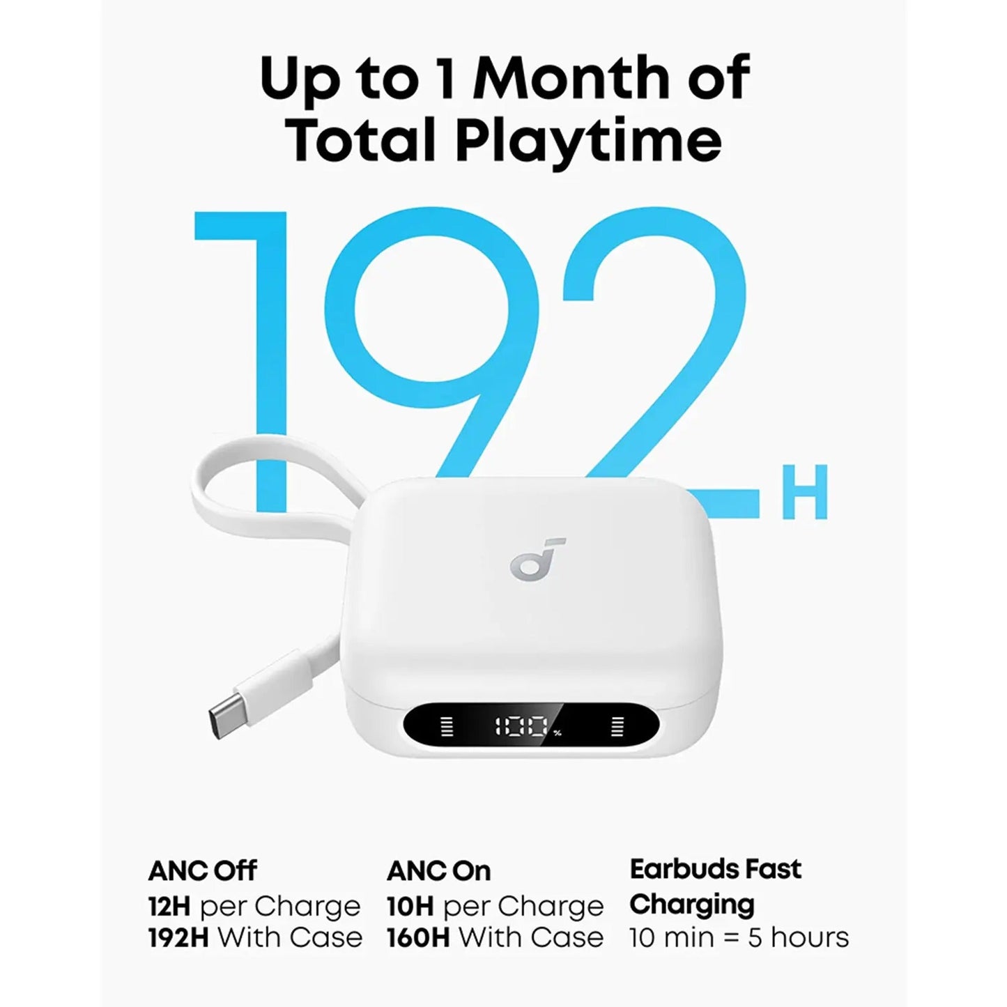 Anker Soundcore P41i | Earbuds with Built-In Phone Charging