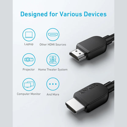 Anker HDMI Cable (6 ft, 8K)