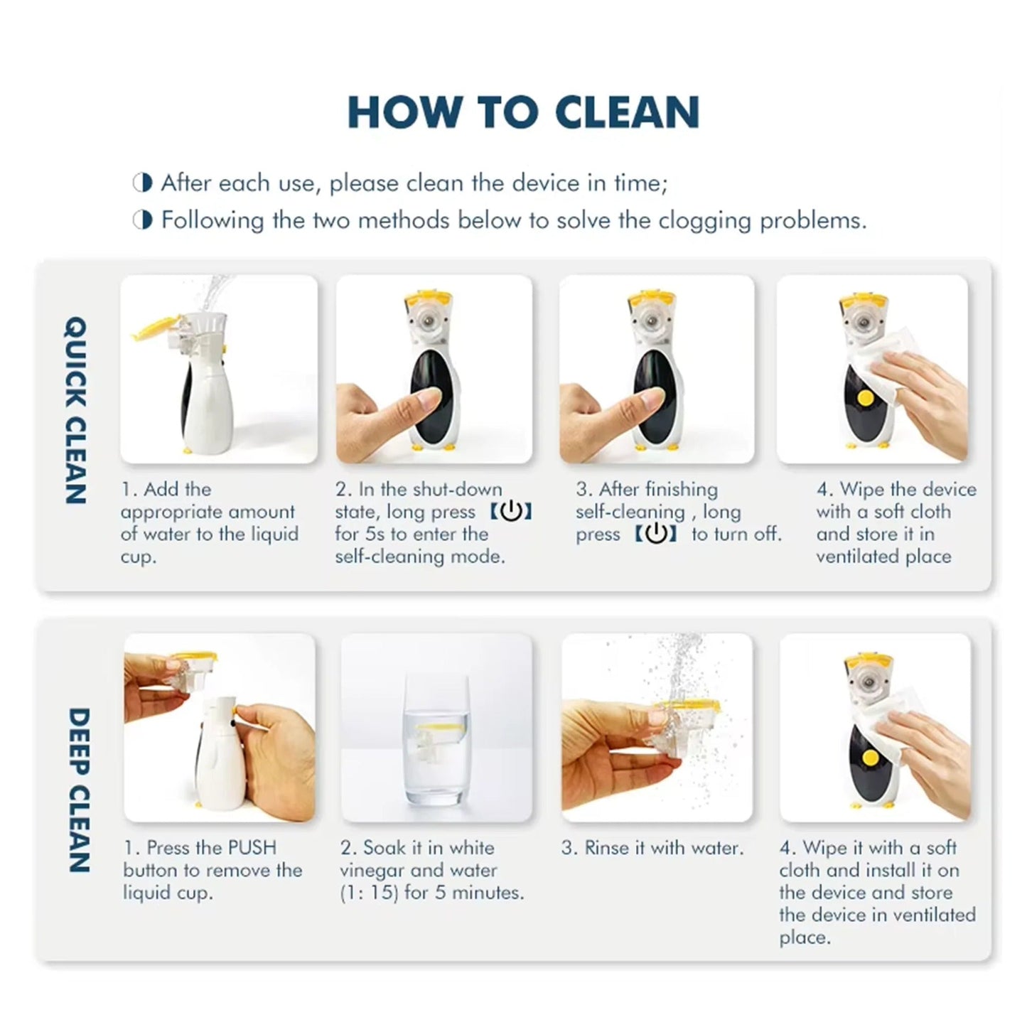 Portable Mini Mesh Nebulizer - P1