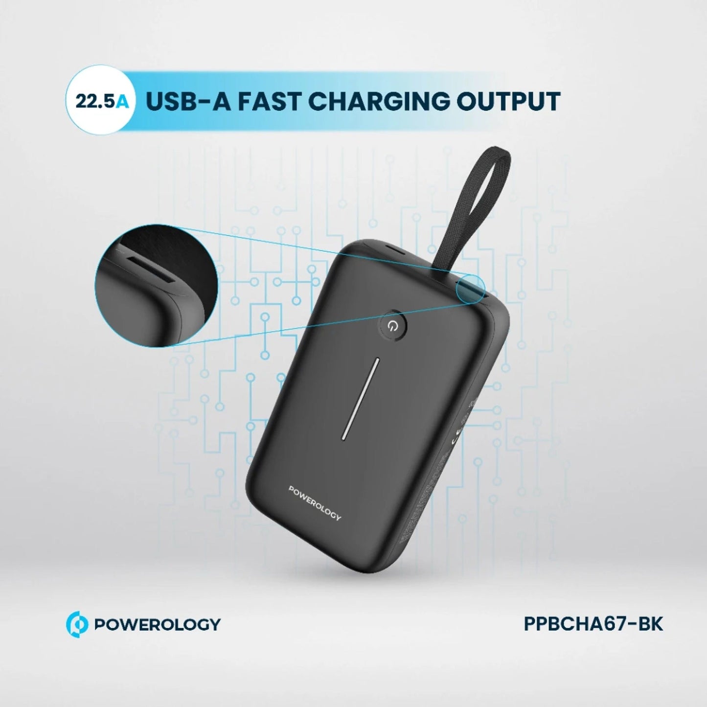 Powerology 20000mAh Power Bank