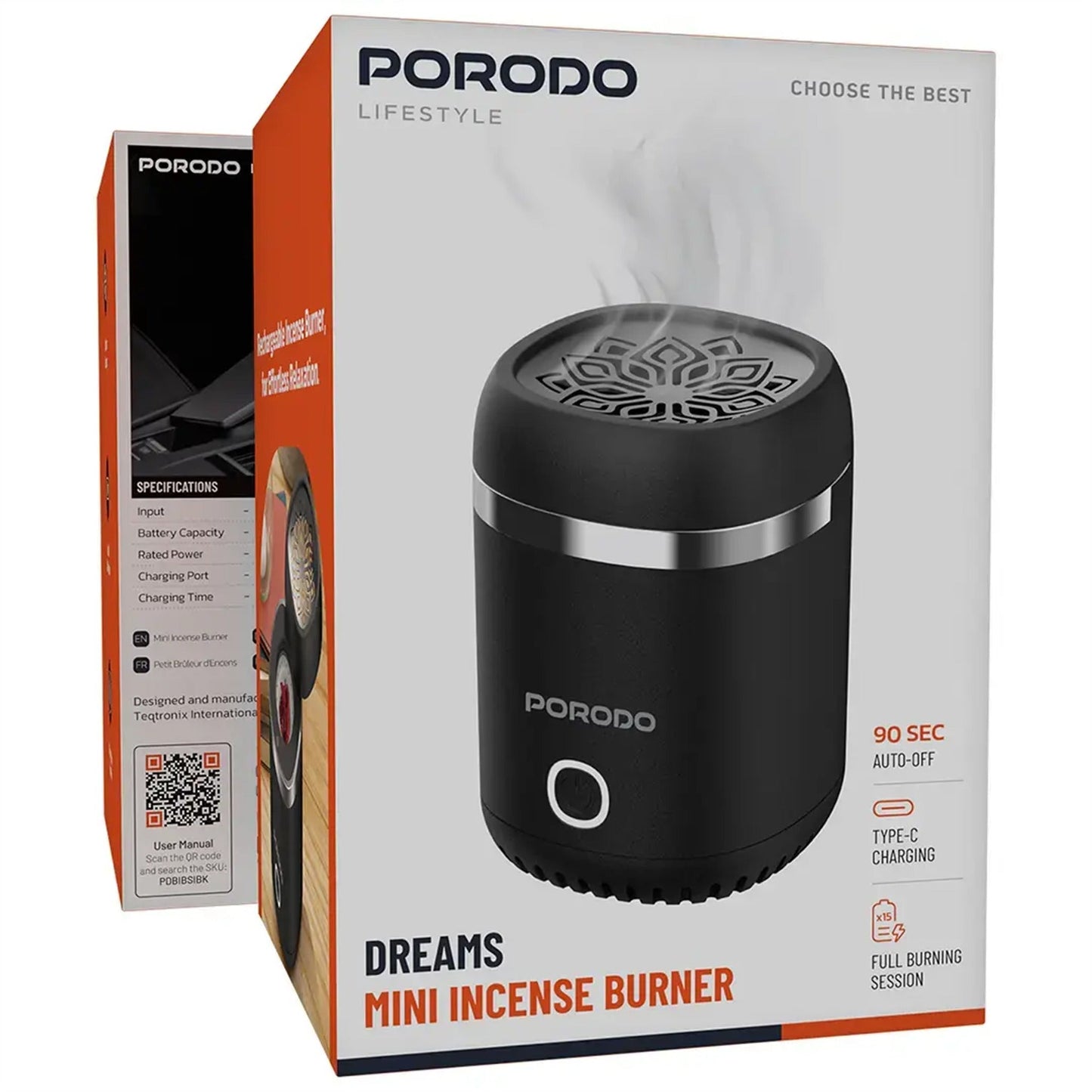 Porodo Dreams Mini Incense Burner