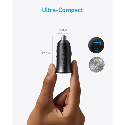 Anker Car Charger (30W, 2 Ports)
