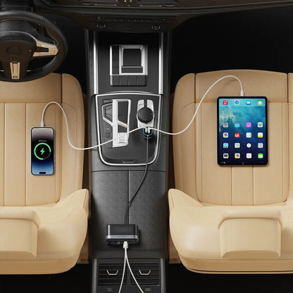 Powerology Currnex 60W Multi-Port Car Charger