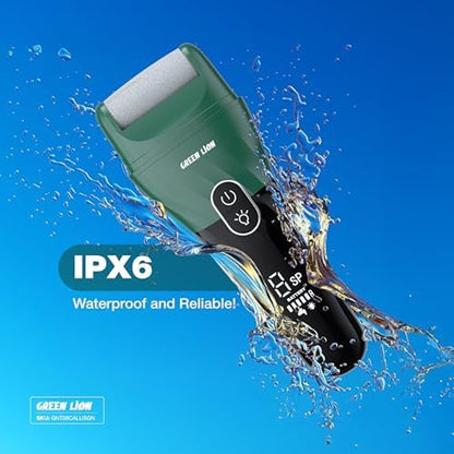 Green Lion Callus Remover – Rechargeable Dead Skin Remover 2500 RPM