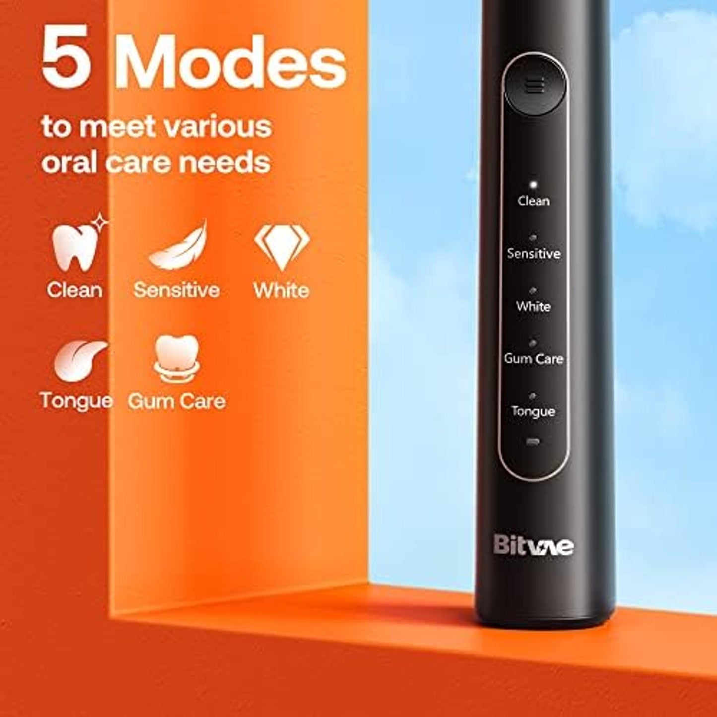 Bitvae Rotary Electric Toothbrush - R2