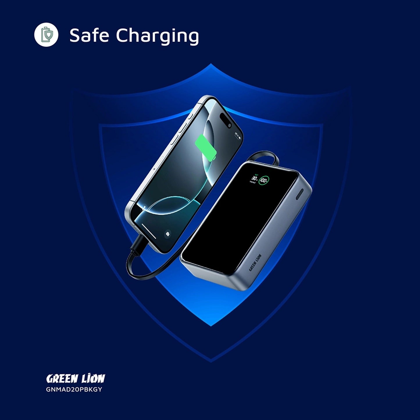 Green Lion Madrid 20 Power Bank 20000mAh PD 35W