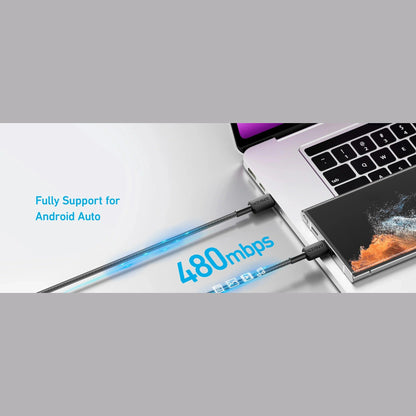 Anker 322 USB-C to USB-C Braided 60W Fast Charging Cable