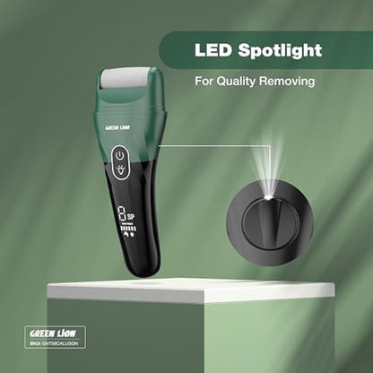 Green Lion Callus Remover – Rechargeable Dead Skin Remover 2500 RPM