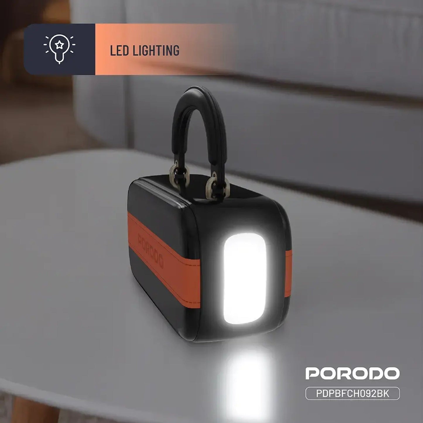 Porodo Sway 60000mAh Power Bank with Built-In LED Lighting