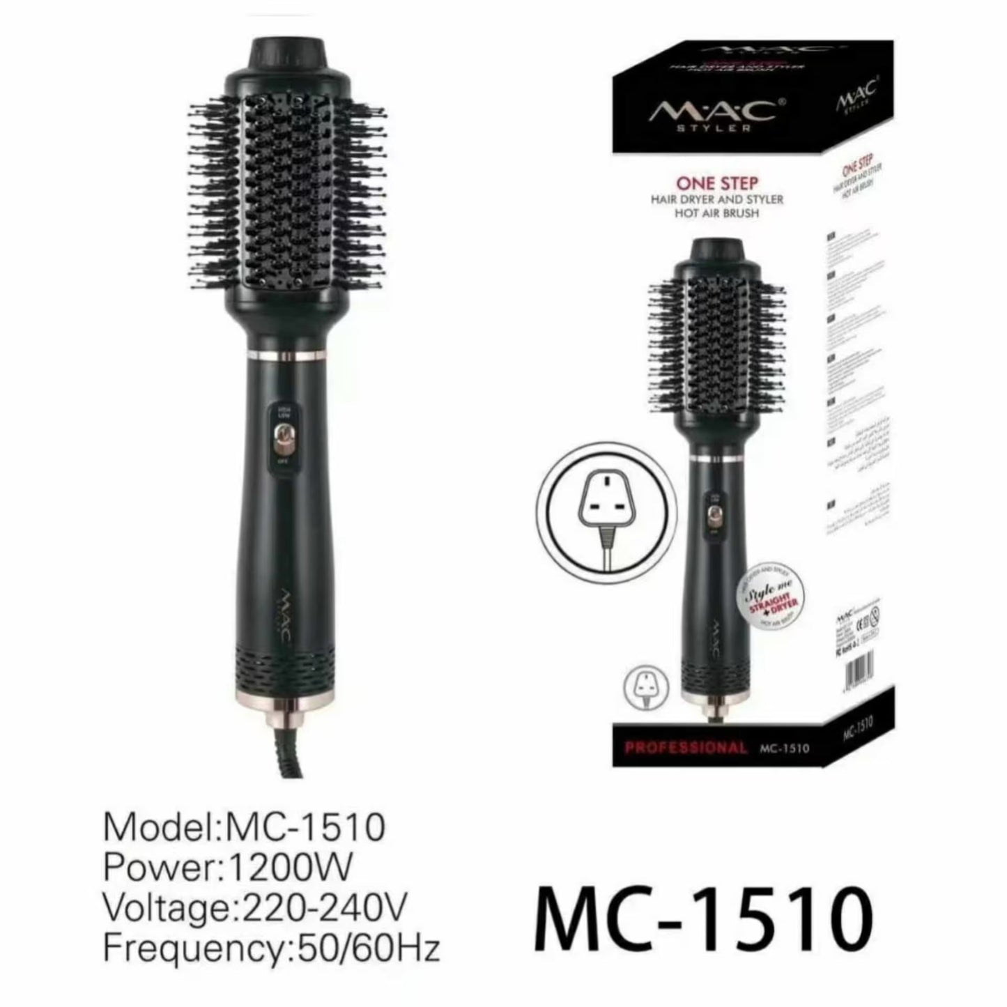 Mac Styler Hot Air Brush MC-1510