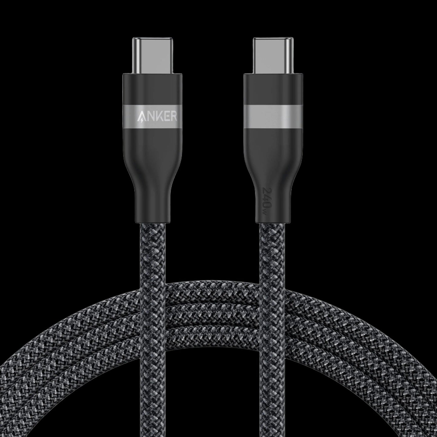 Anker USB-C to USB-C Cable (240W, Upcycled-Braided)