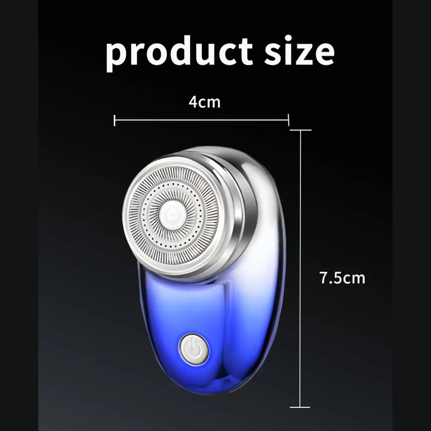 Kemei Rechargeable Water Wash Double Head Shaver KM-C52