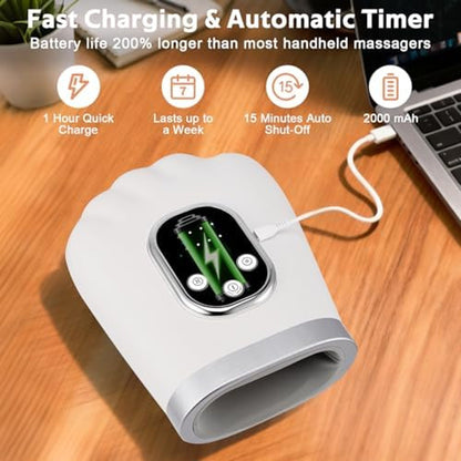 Intelligent Hand Massager with Heat Compress & Pressure Air Bag