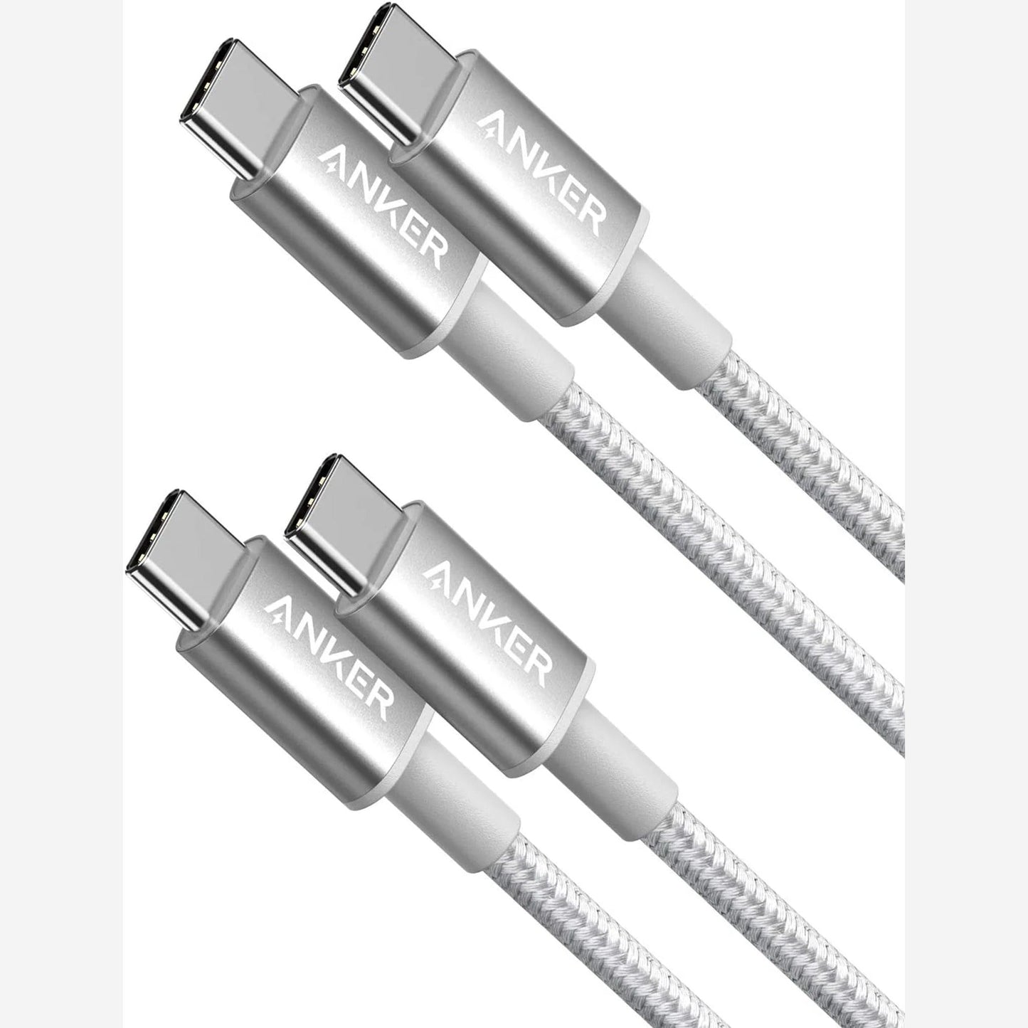 Anker New Nylon USB-C to USB-C Cable (3.3 ft / 6 ft, 60W)