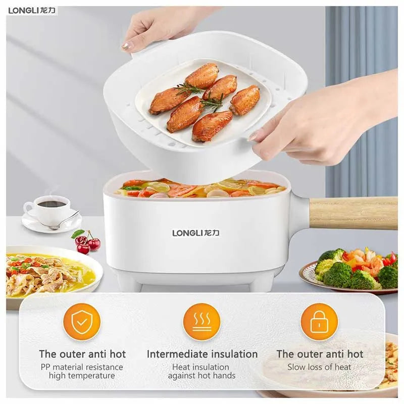 قدر طهي متعدد الأغراض لونجلي سعة 2.0 لتر - LL-9092B 