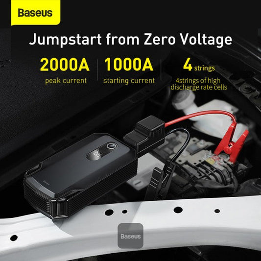 Baseus Super Energy Car Jump Starter (20000mAh | Peak Current 2000A)