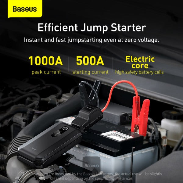 جهاز بدء تشغيل السيارة من Baseus Super Energy (سعة 10000 مللي أمبير/ساعة، تيار الذروة 1000 أمبير)