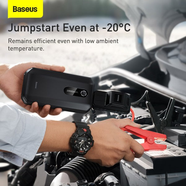 Baseus Super Energy Car Jump Starter (10000mAh, Peak Current 1000A)