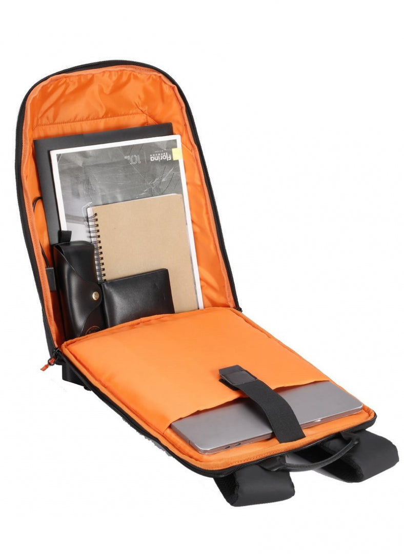 Porodo Gaming Water-Resistant PU Laptop Backpack With USB-C Port