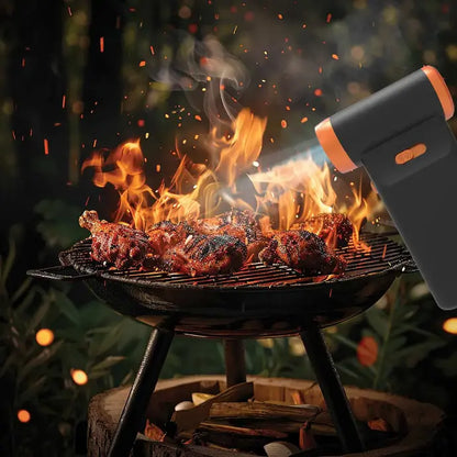 Porodo Cyclon Rotatable Turbo Blower Fan with LED Light Function
